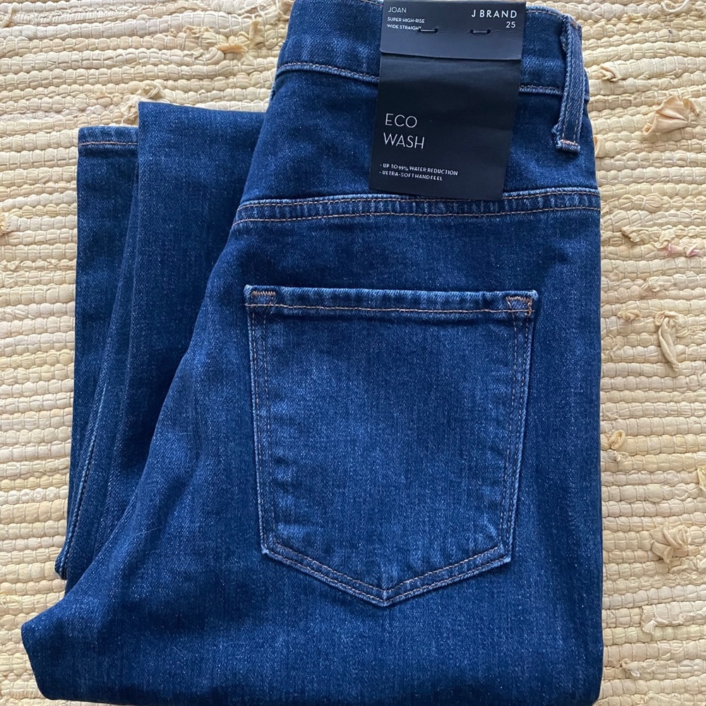 J Brand Joan Super High-Rise Wide Straight Size 25